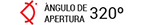 angulo abertura 320