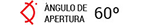 angulo abertura 60