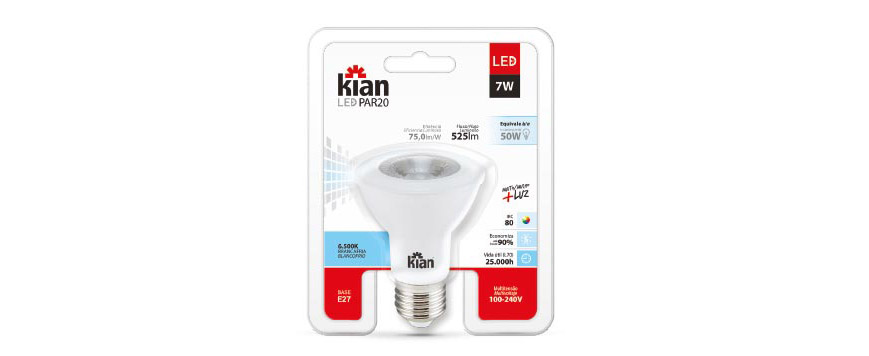 lampada led par 03