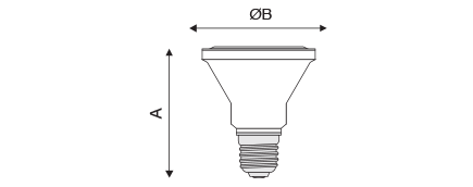 lampada led par 05
