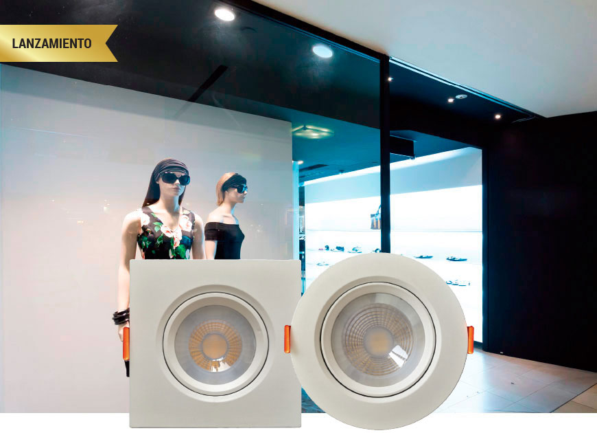 luminaria led downlight fenix 2